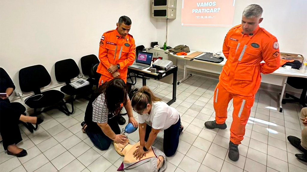 Assistência Militar do MPBA promove curso de brigada de incêndio em Juazeiro