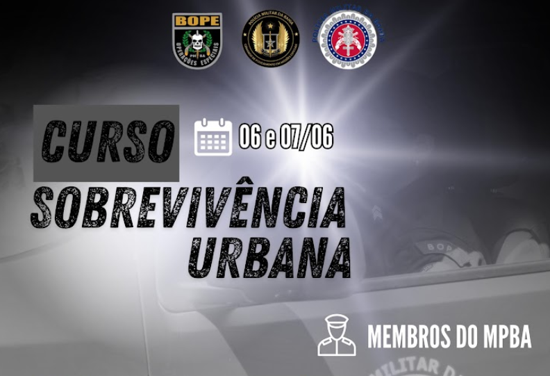 Membros do MPBA participam de capacitação técnica em sobrevivência urbana